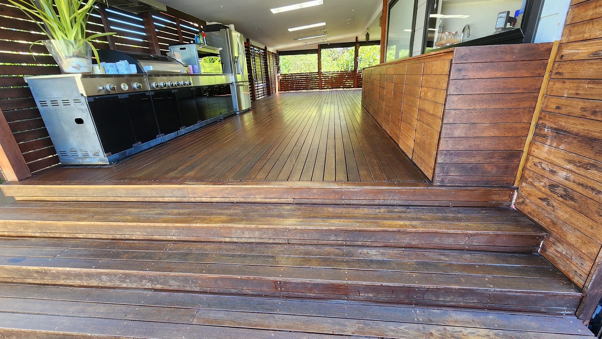 Carpentry work — structural renovation