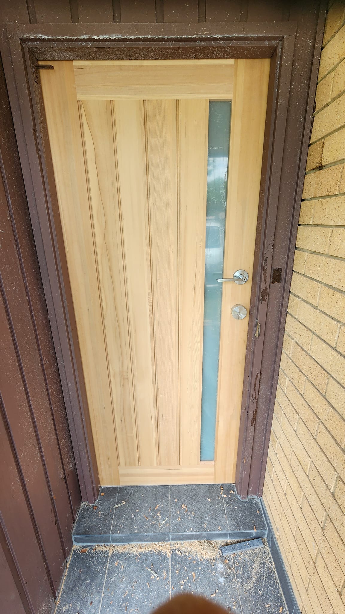 Carpentry work — internal fit-out