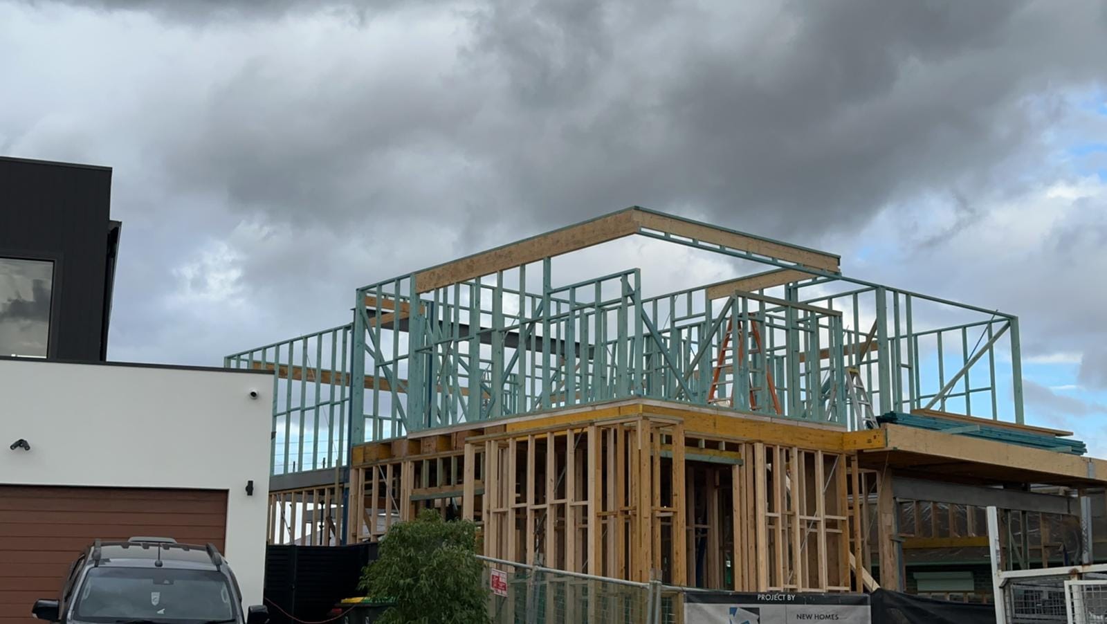 Carpentry work — renovation detail